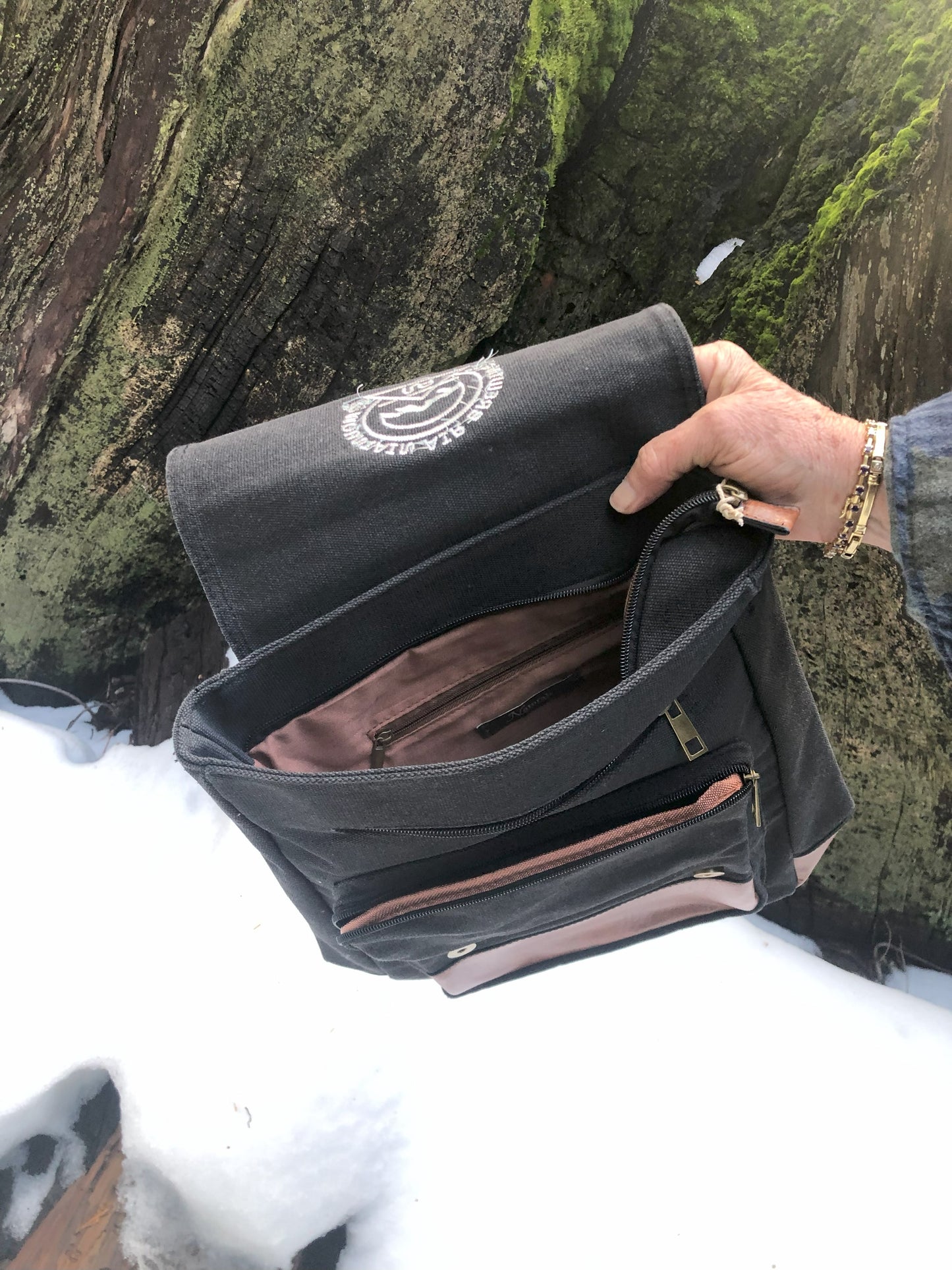 Slate Grey Womens Backpack